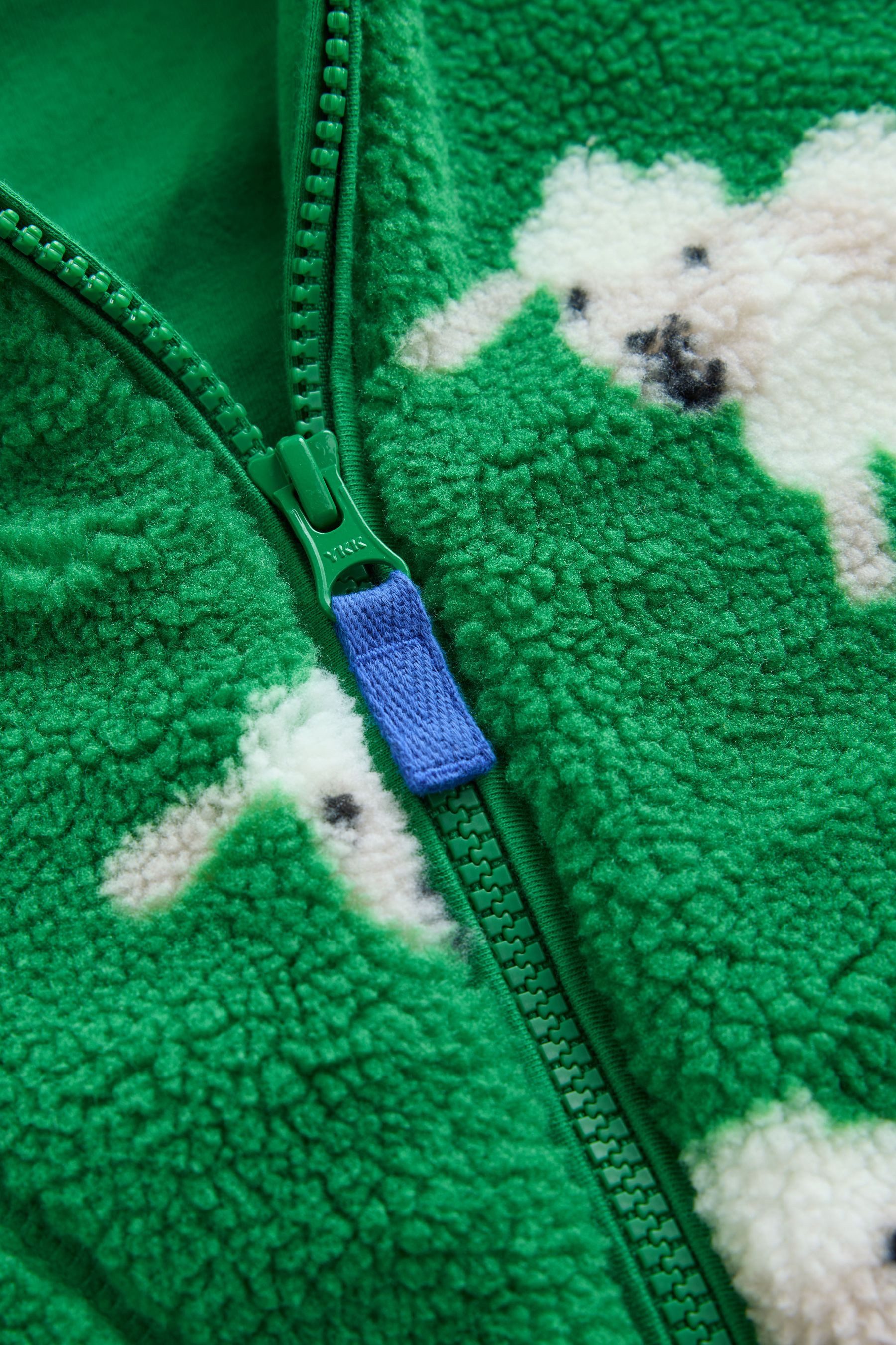 Next Fleecejacke Fleece mit durchgehendem Print (1-St) – Bild 4 von 5