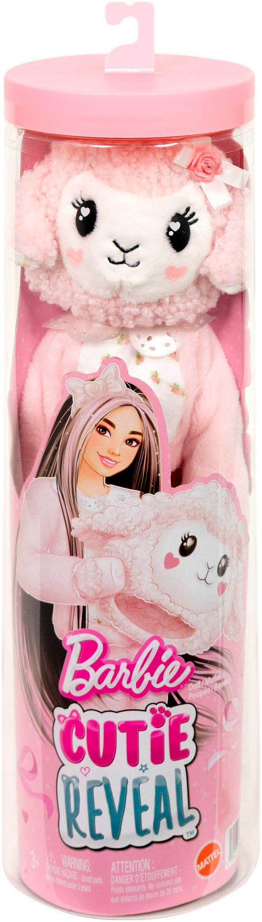 Barbie Anziehpuppe Barbie Cutie Reveal Sweet Bows - Pinkes Lämmchen