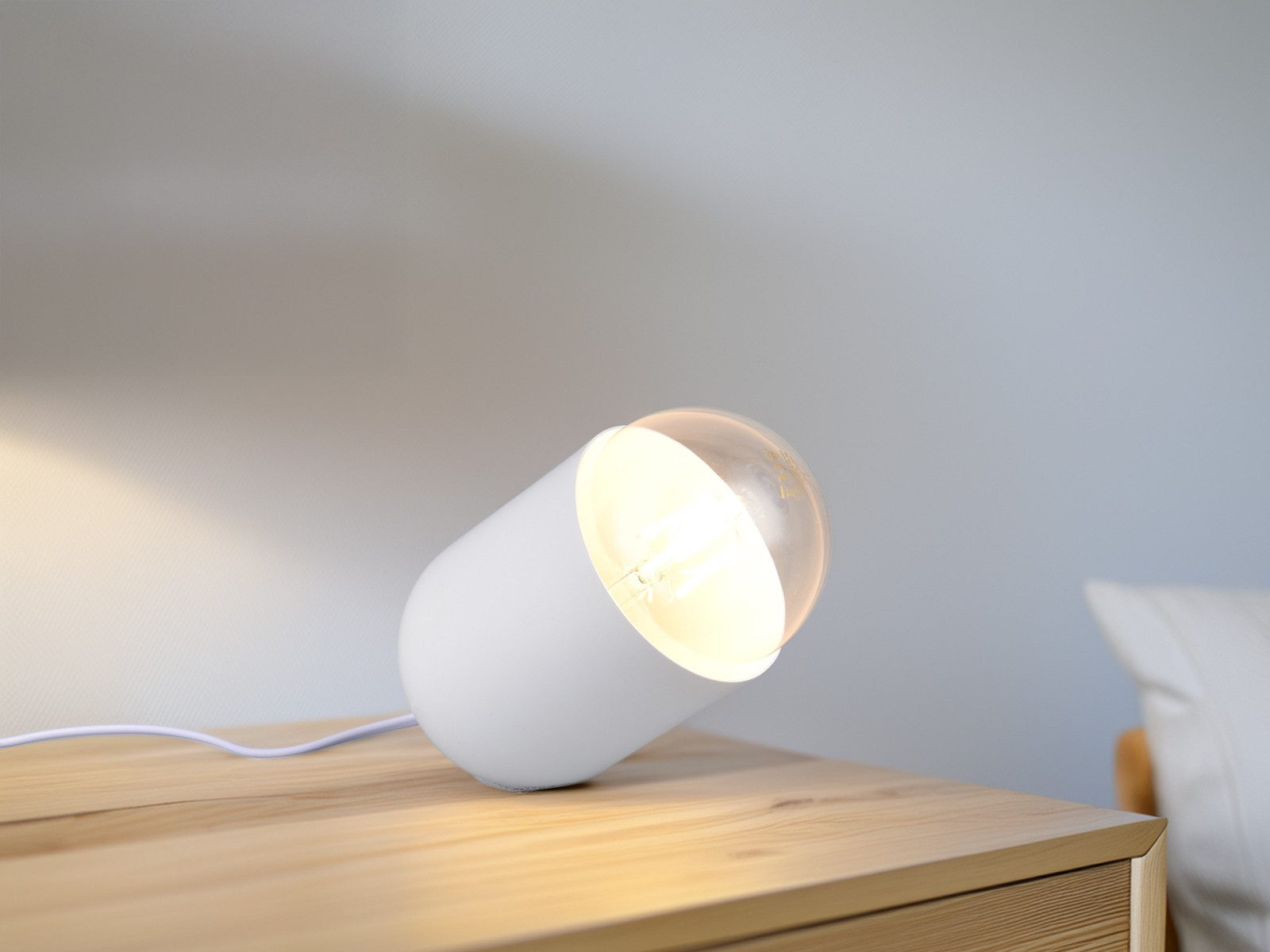 Reality Leuchten LED Nachttischlampe, Dimmfunktion, LED günstig online kaufen
