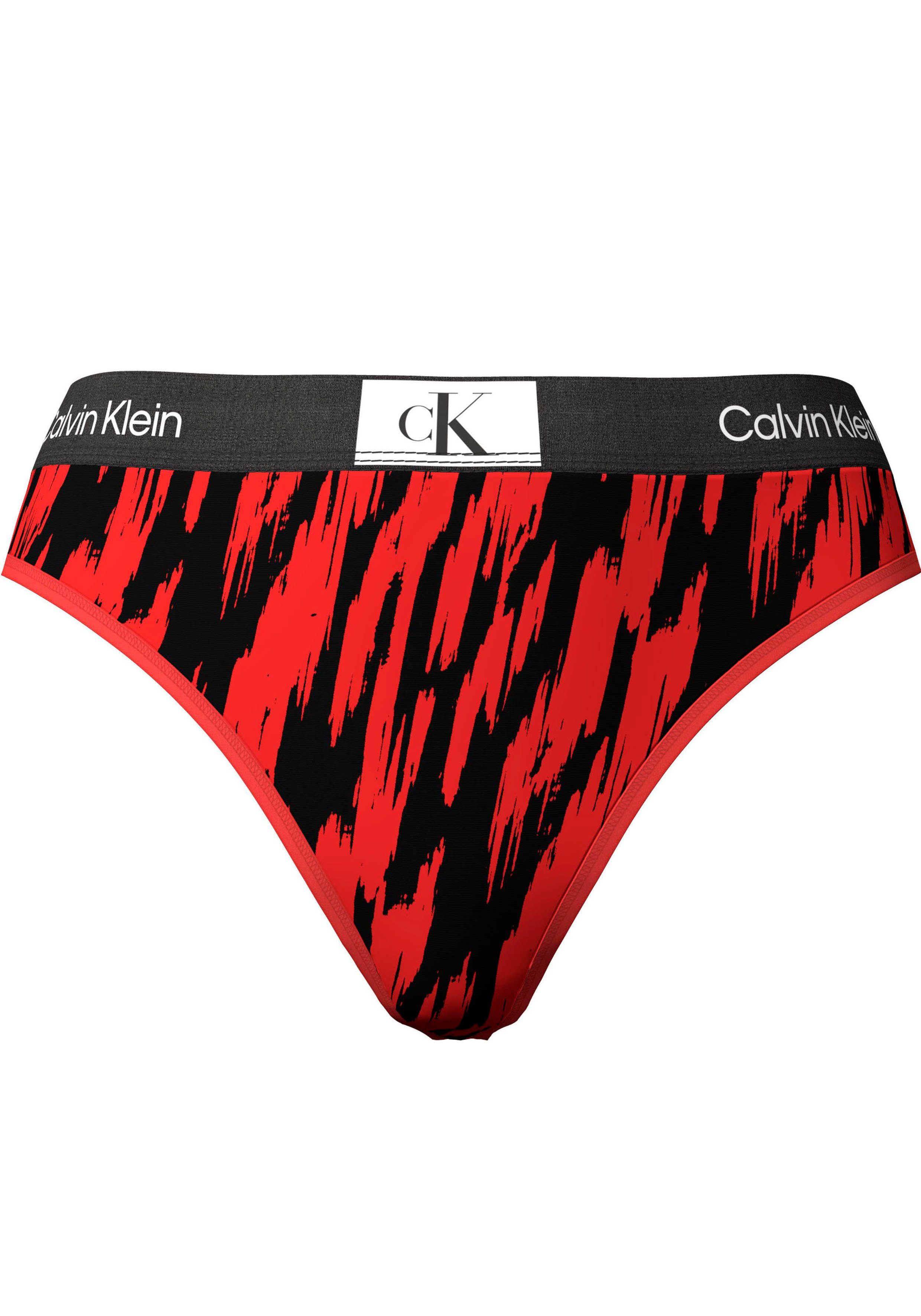 Calvin Klein Underwear T-String MODERN THONG (FF) in Plus Size Größen TIGER-PRINT/HAZARD