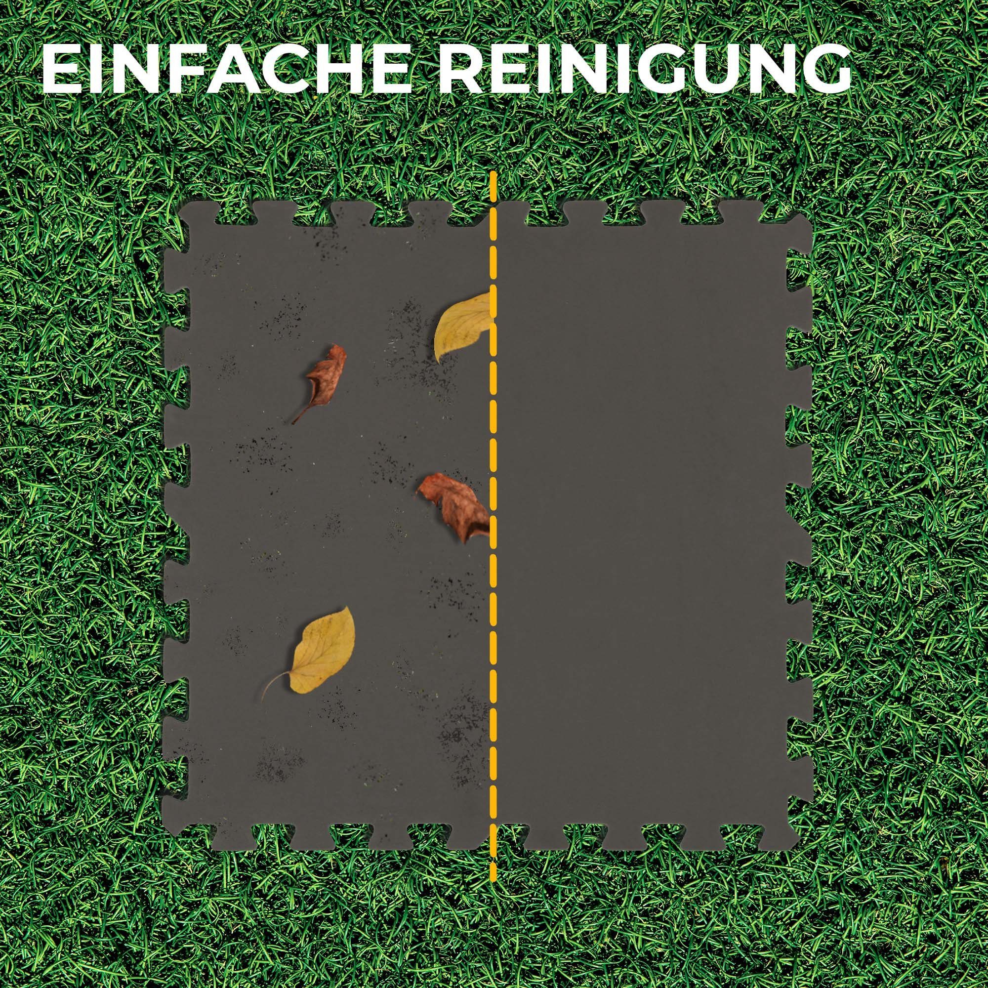 Bestlivings Pool-Bodenschutzfliese Pool Unterlegmatte, 8 Stück à 50x50x0,4cm (2m), Bodenschutz Poolunterlage Pool Planschbecken - Bodenschutzmatte – Bild 4 von 5