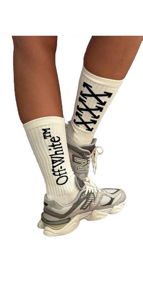 OFF-WHITE Langsocken OFF-WHITE Socken Weiß Unisex günstig online kaufen
