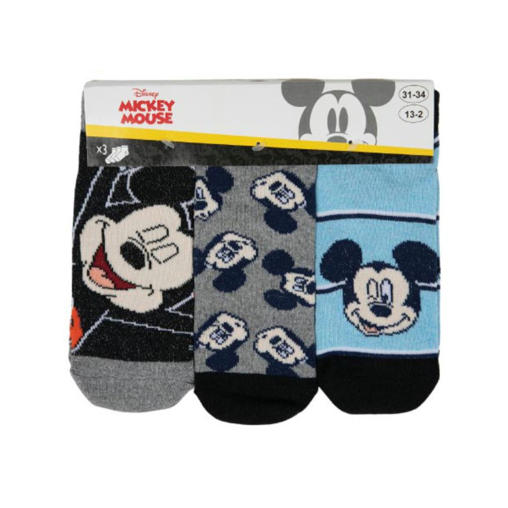 Disney Kurzsocken Disney Mickey Maus 6-er Pack Kinder Jungen kurze Socken (6er-Pack) Gr. 23 bis 34