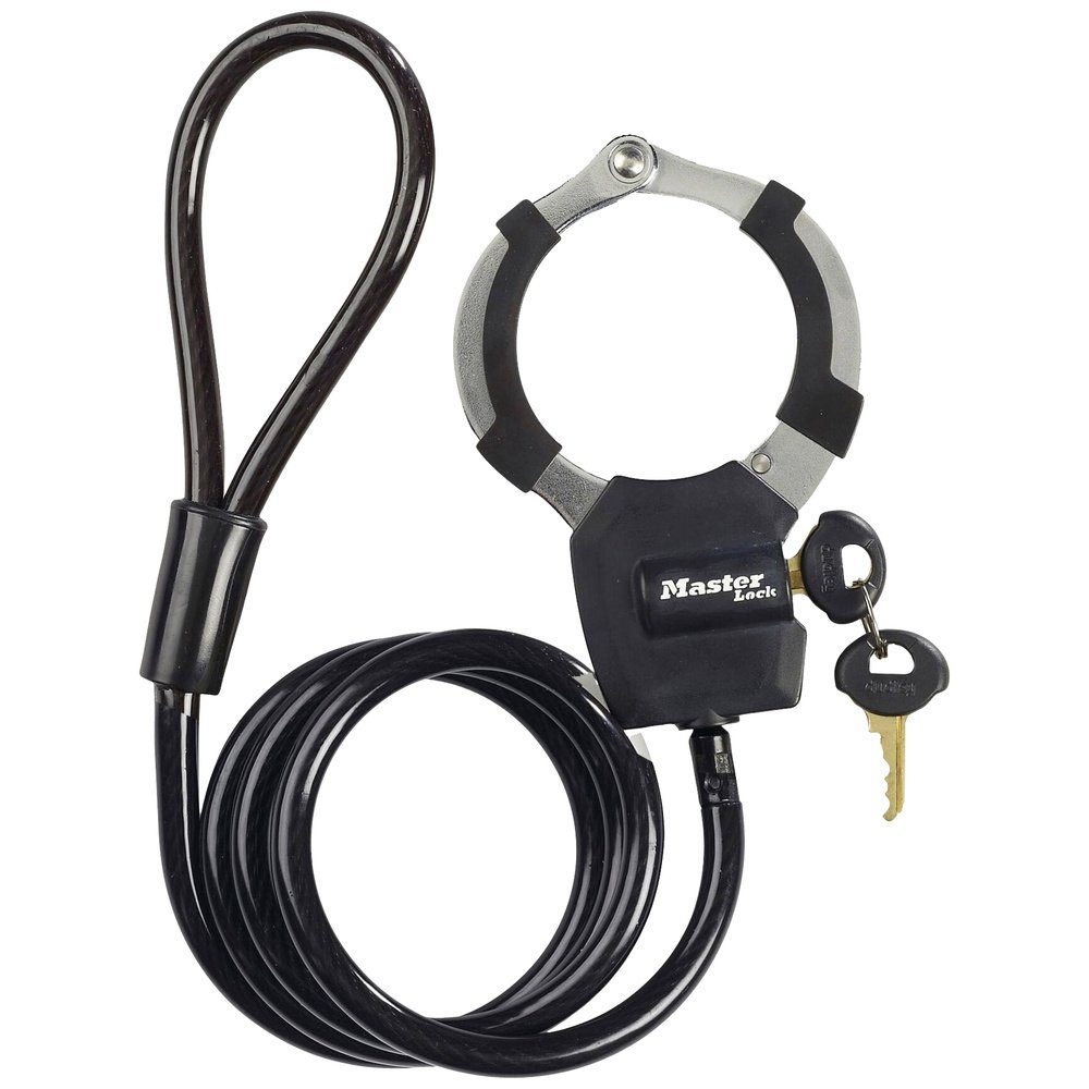 Kabelschloss Master Lock 8275EURDPROBLK Kabelschloss Schwarz Schlüsselschloss