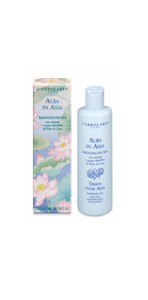 L´ERBOLARIO Duschgel Alba in Asia 250 ml, Mit duftenden aquatischen und blumigen Noten