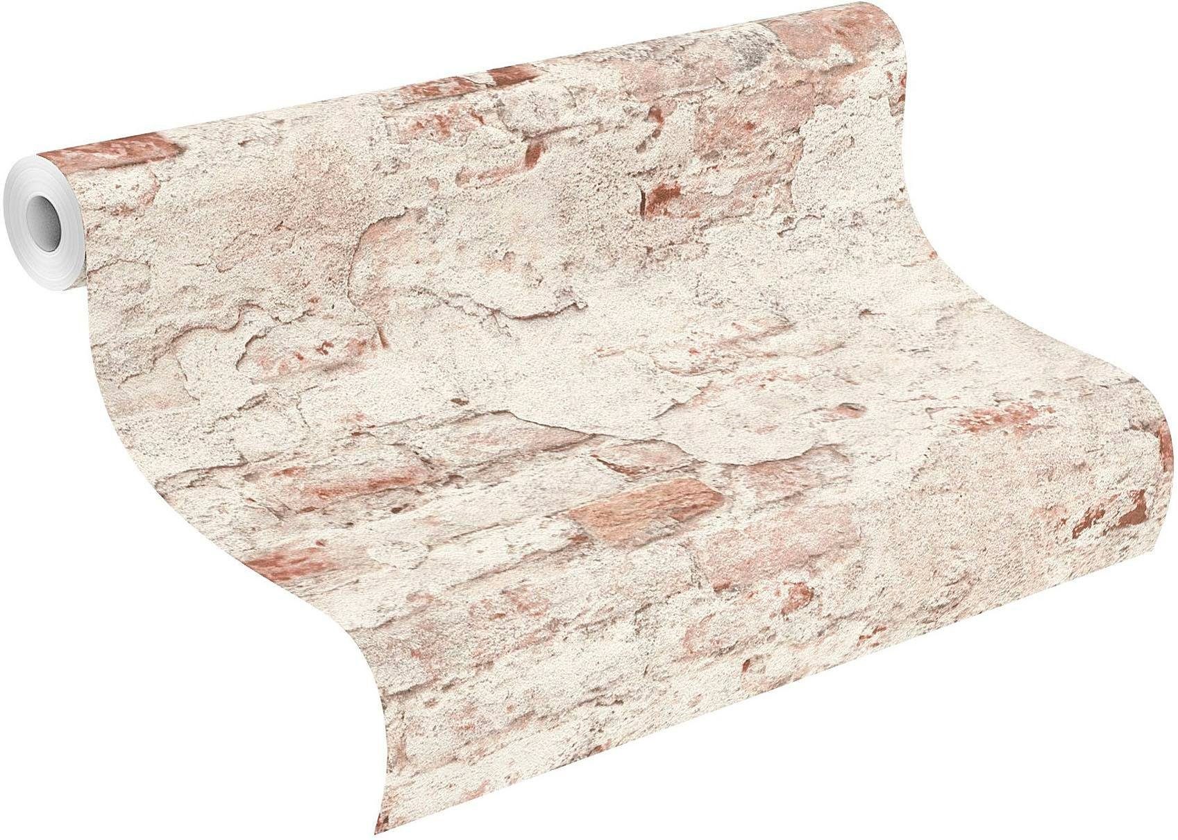 Rasch Vinyltapete Factory III, geprägt, Steinoptik, gemustert, (1 St). Reduzierter Preis € 23,97. Unverbindliche Preisempfehlung € 51,95, (€ 4,50 pro 1 qm)