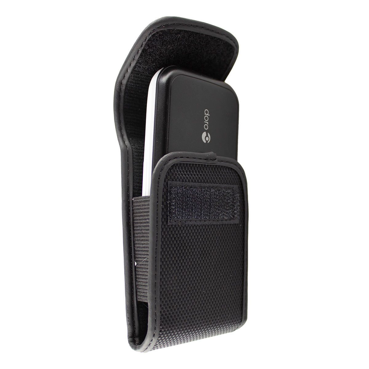 caseroxx Handytasche Nylon Tasche mit Gürtelclip für Doro (Einzelartikel, 1-tlg., Nylon Tasche mit Gürtelclip)