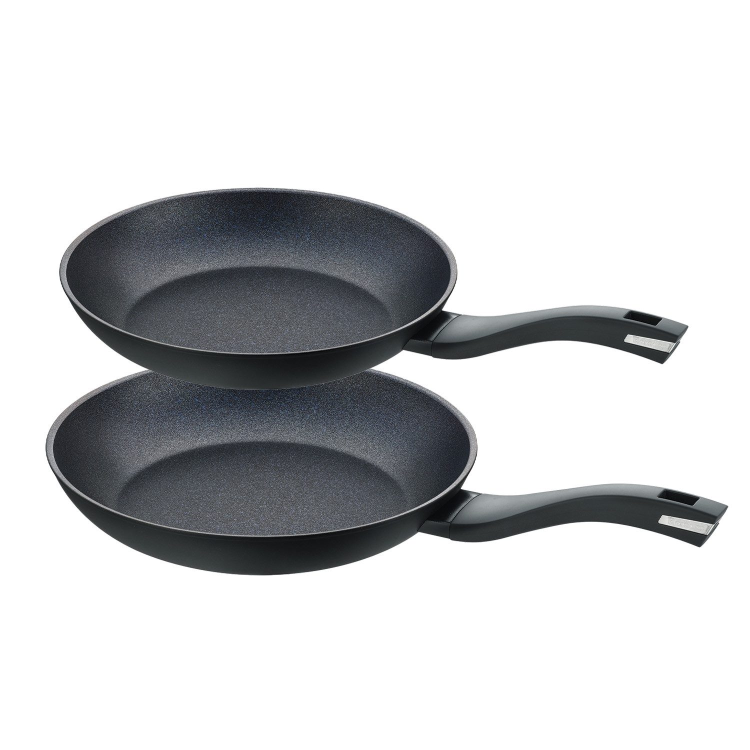 Berndes Сковороды-Set 24+28 cm, Aluminium, schwarz - Balance® Induction Enduro, Aluminium, schlaggeschmiedet (2-teilig)