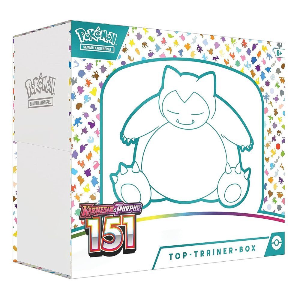 POKÉMON Sammelkarte Relaxo Top-Trainer-Box Pokemon Sammel-Karten Edition deutsch