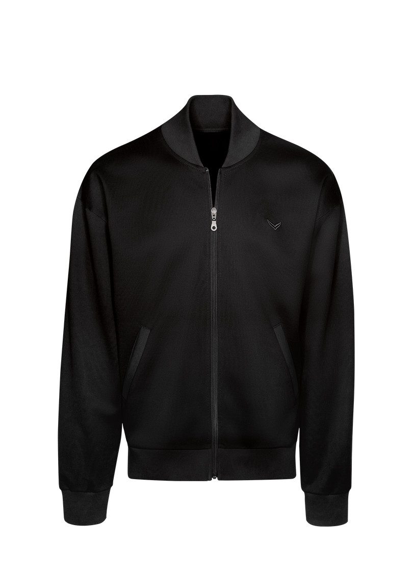 Trigema Sweatjacke TRIGEMA Collegejacke in weicher Sweat-Qualität (1-tlg) – Bild 2 von 3