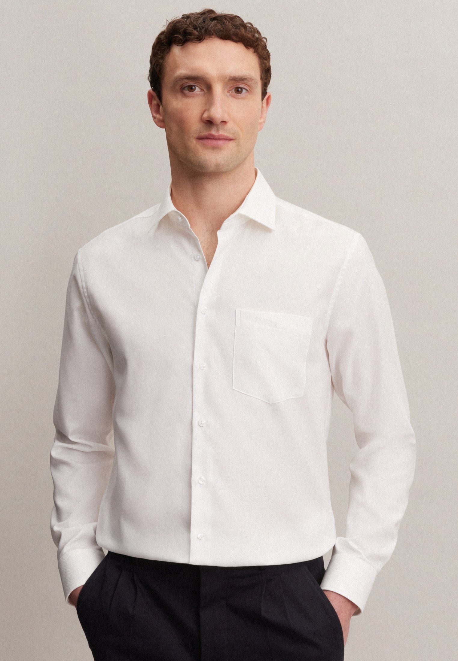 Businesshemd Schwarze Rose