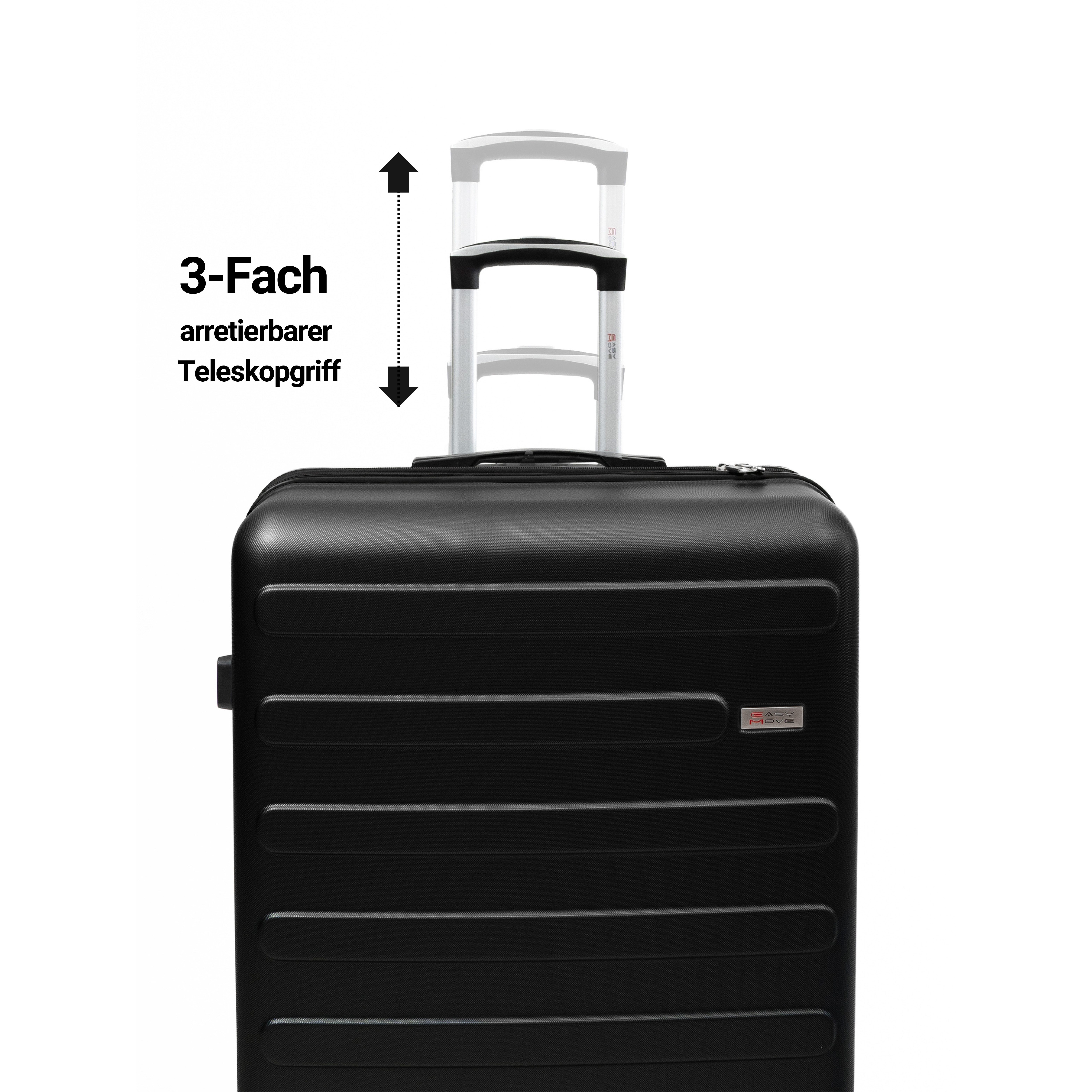 Easy Move Hartschalen-Trolley Leichter Rollkoffer Flair günstig online kaufen