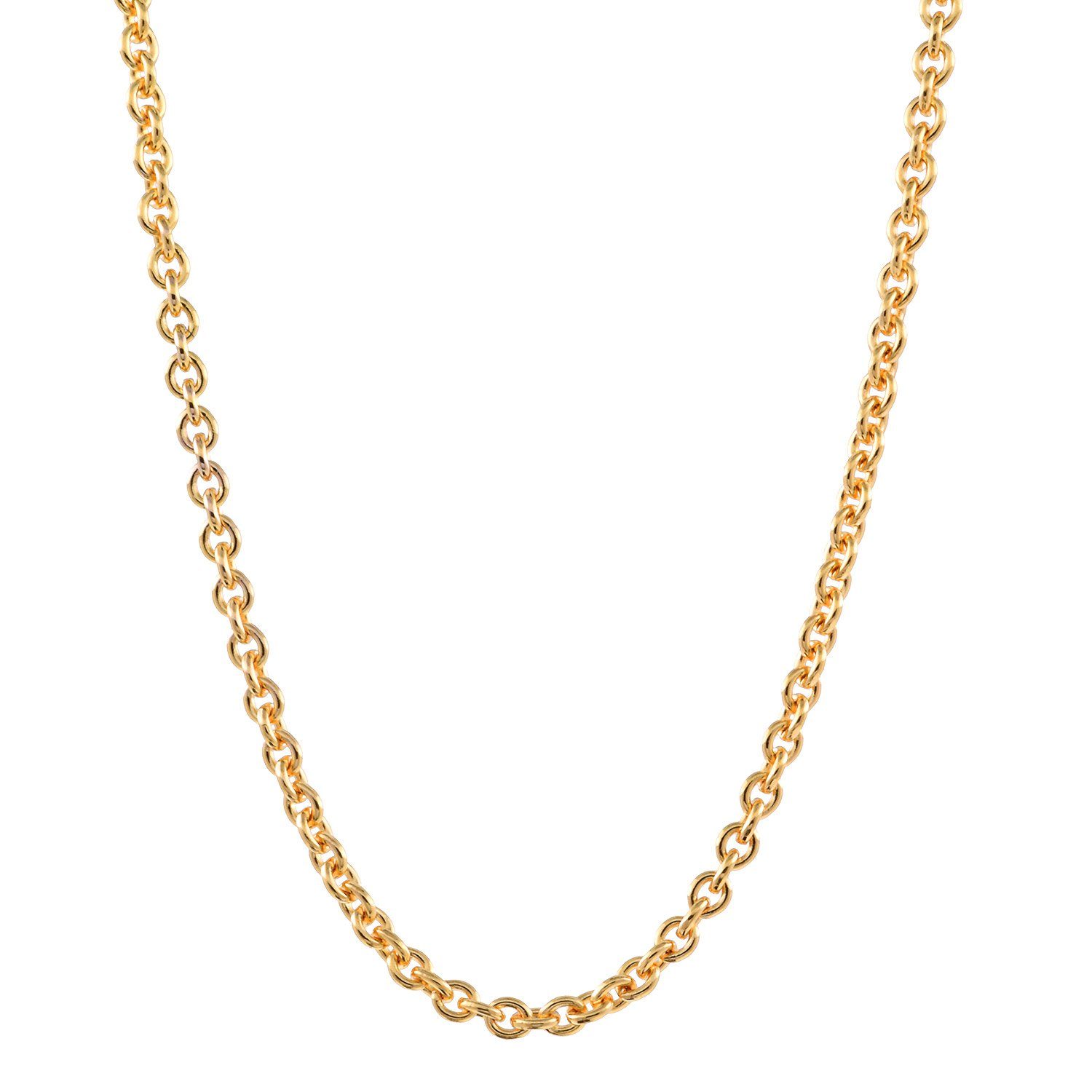 HOPLO Goldkette »1,1 mm 333 - 8 Karat Gold Halskette Ankerkette rund massiv  Gold hochwertige Goldkette - Länge nach Wahl« (inkl. Schmuckbox), Made in  Germany online kaufen | OTTO