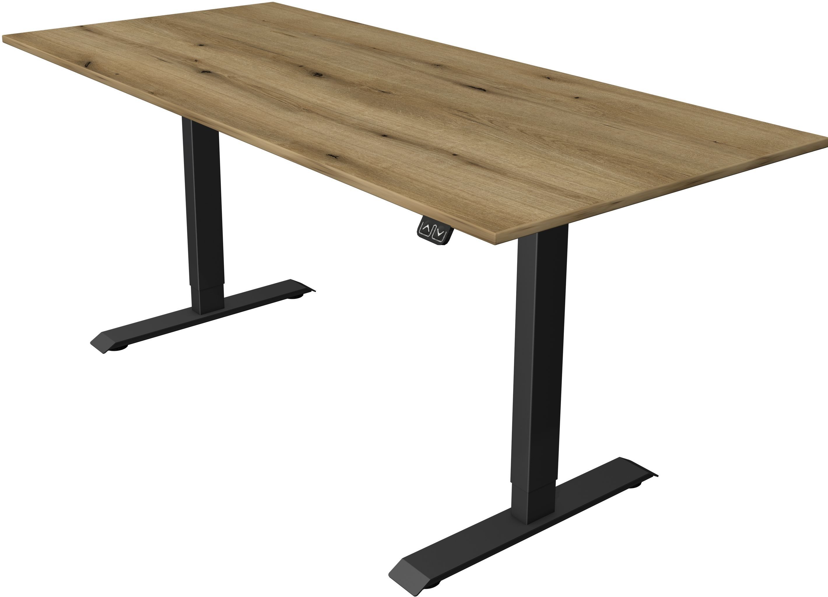 KERKMANN Schreibtisch Sitz-/Stehtisch Move 1 elektr. höhenverstellbar BxTxH 180x80 -123cm ei