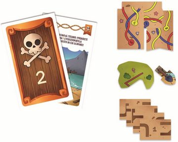 Clementoni® Spiel, Detektivspiel Galileo, Escape Game Junior Die Insel der Piraten, Made in Europe; FSC® - schützt Wald - weltweit