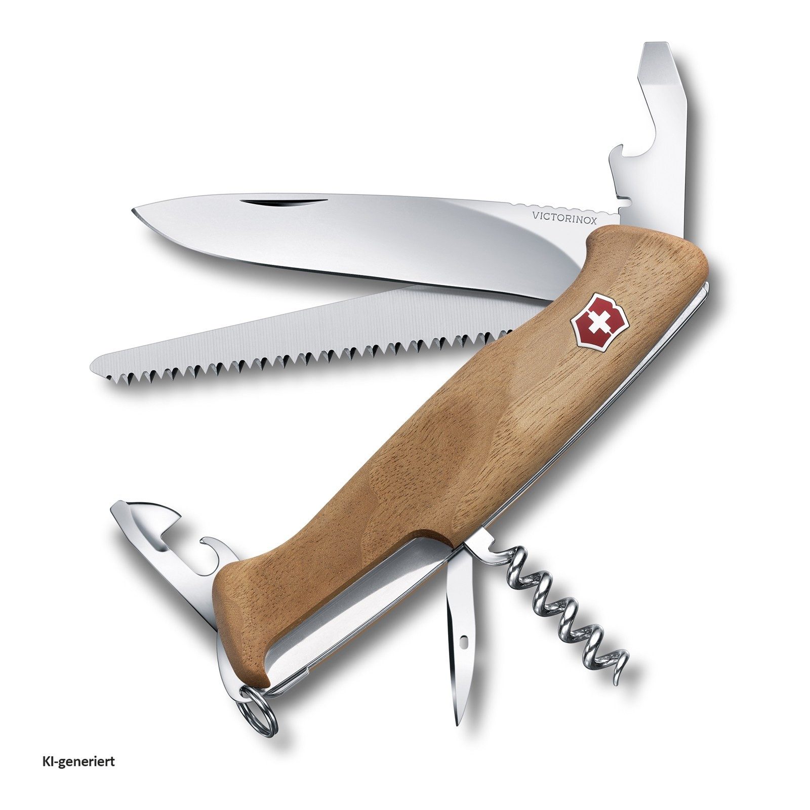 Victorinox Multi-Tool Taschenmesser Ranger 55 Wood, Stück, 1 Taschenmesser