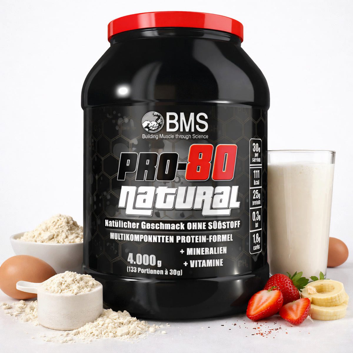 BMS BMS Professional Protein 80 Pulver, 1 er