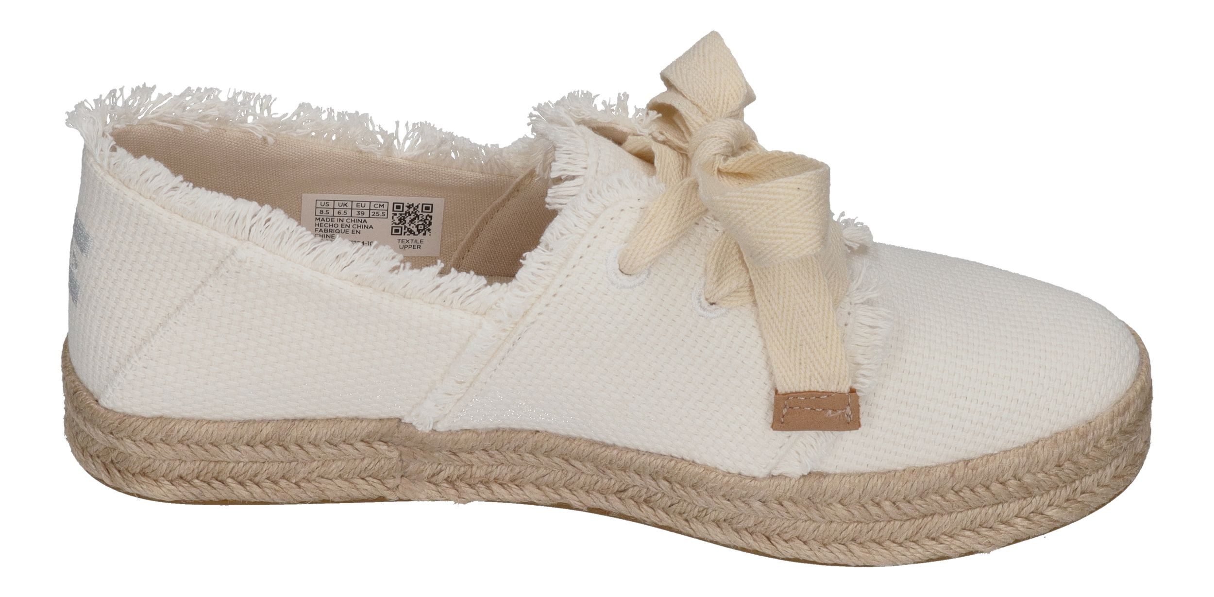 TOMS CAROLINA LACE UP Espadrille White Beachside – Bild 4 von 5