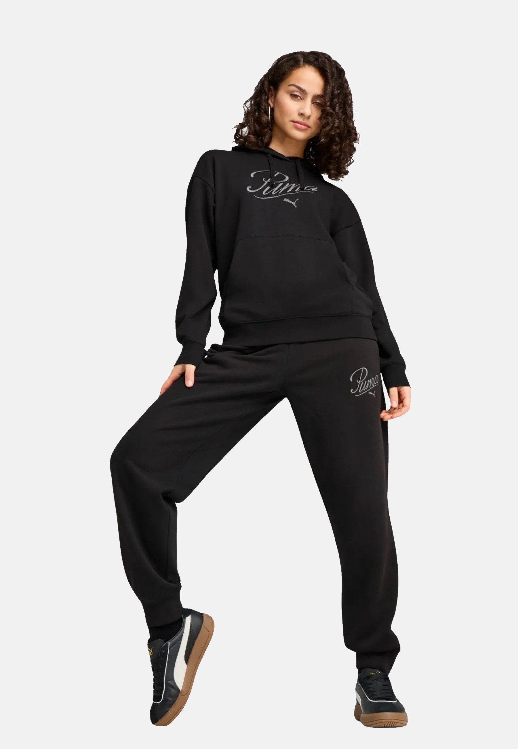 PUMA Hoodie Kapuzensweatshirt ESS SCRIPT Comfort günstig online kaufen