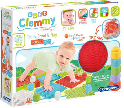 Clementoni® Spielbausteine »Clemmy Soft, Sensorische Spielmatten«, (16 St)