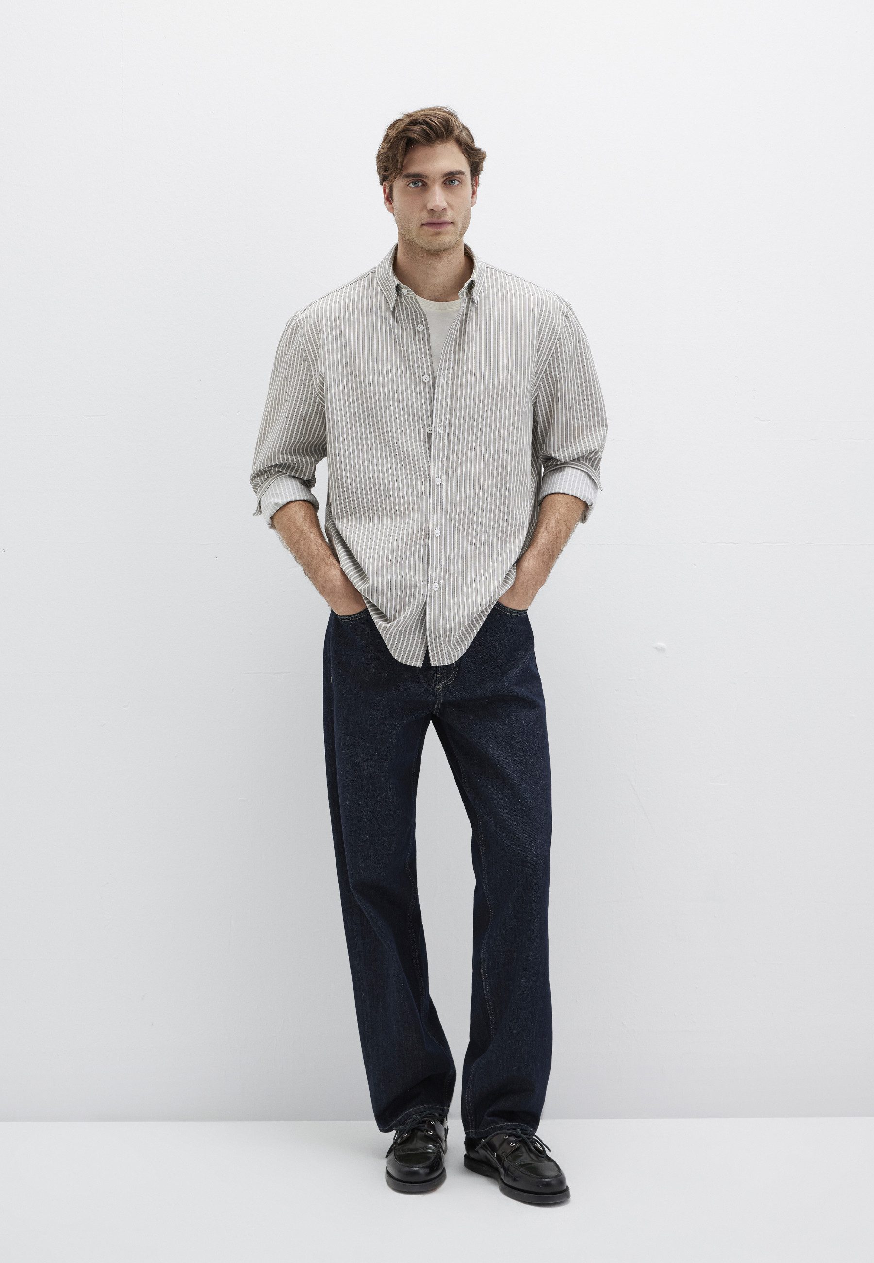 Mavi Langarmhemd STRIPE SHIRT Premium Streifenhemd