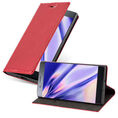 Cadorabo Handyhülle Sony Xperia XZ PREMIUM Sony Xperia XZ PREMIUM, Klappbare Handy Schutzhülle - Hülle - mit Standfunktion und Kartenfach