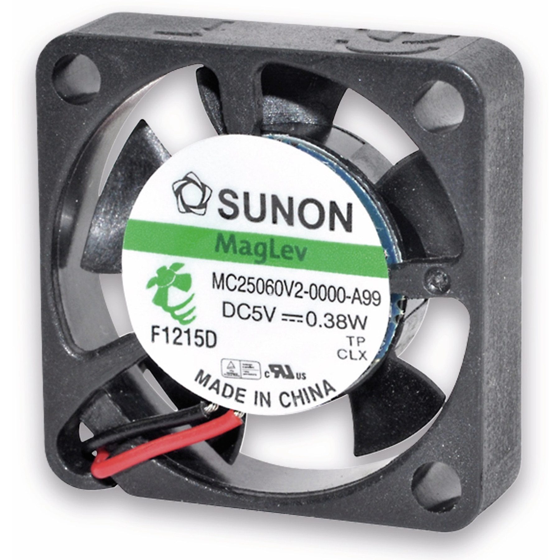 Sunon Gehäuselüfter SUNON Axiallüfter MF25060V21000UA99, 25x25x6 mm, 5 V-