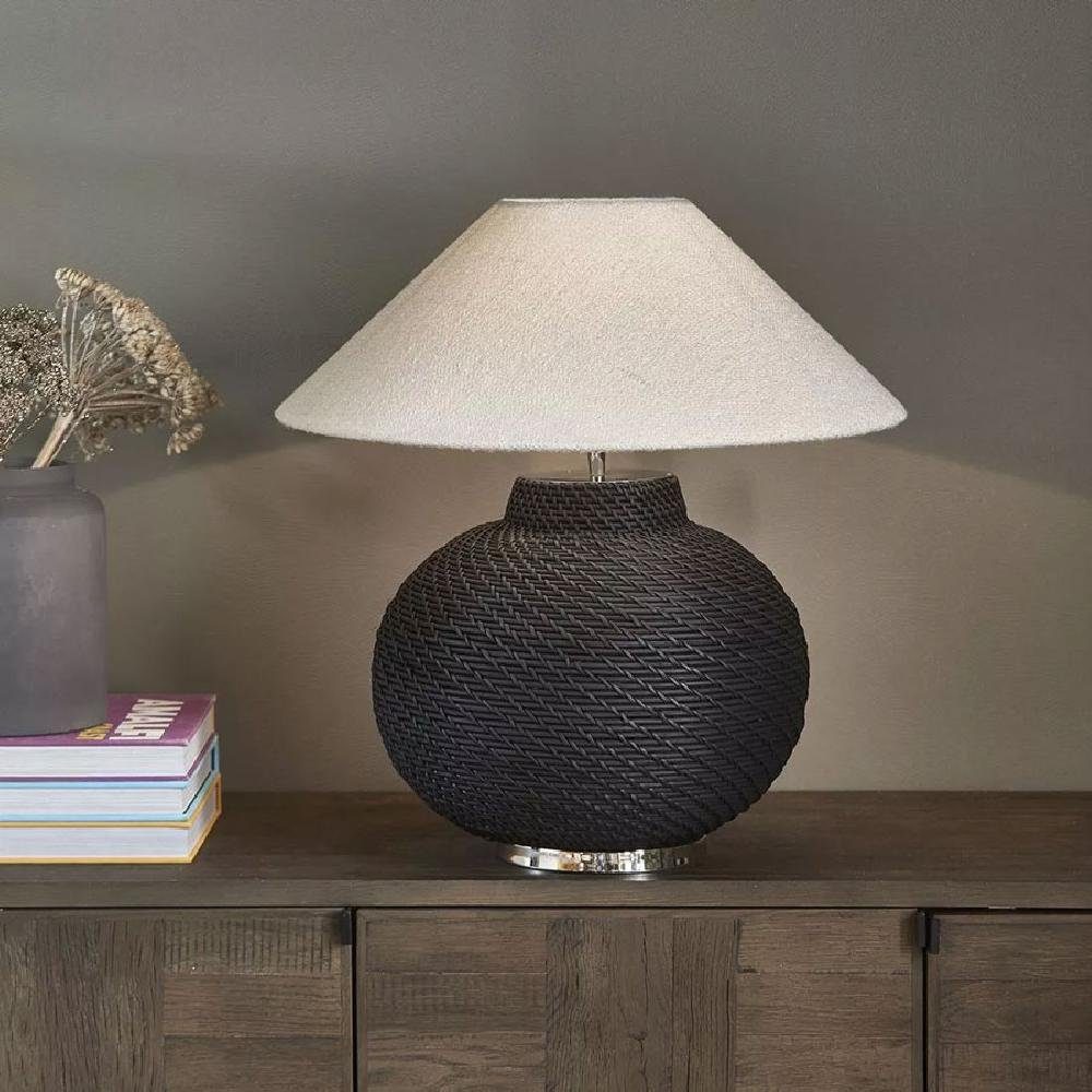 Rivièra Maison Lampenschirm Lampenschirm Cone Bouclé Lampshade (54x18cm) günstig online kaufen