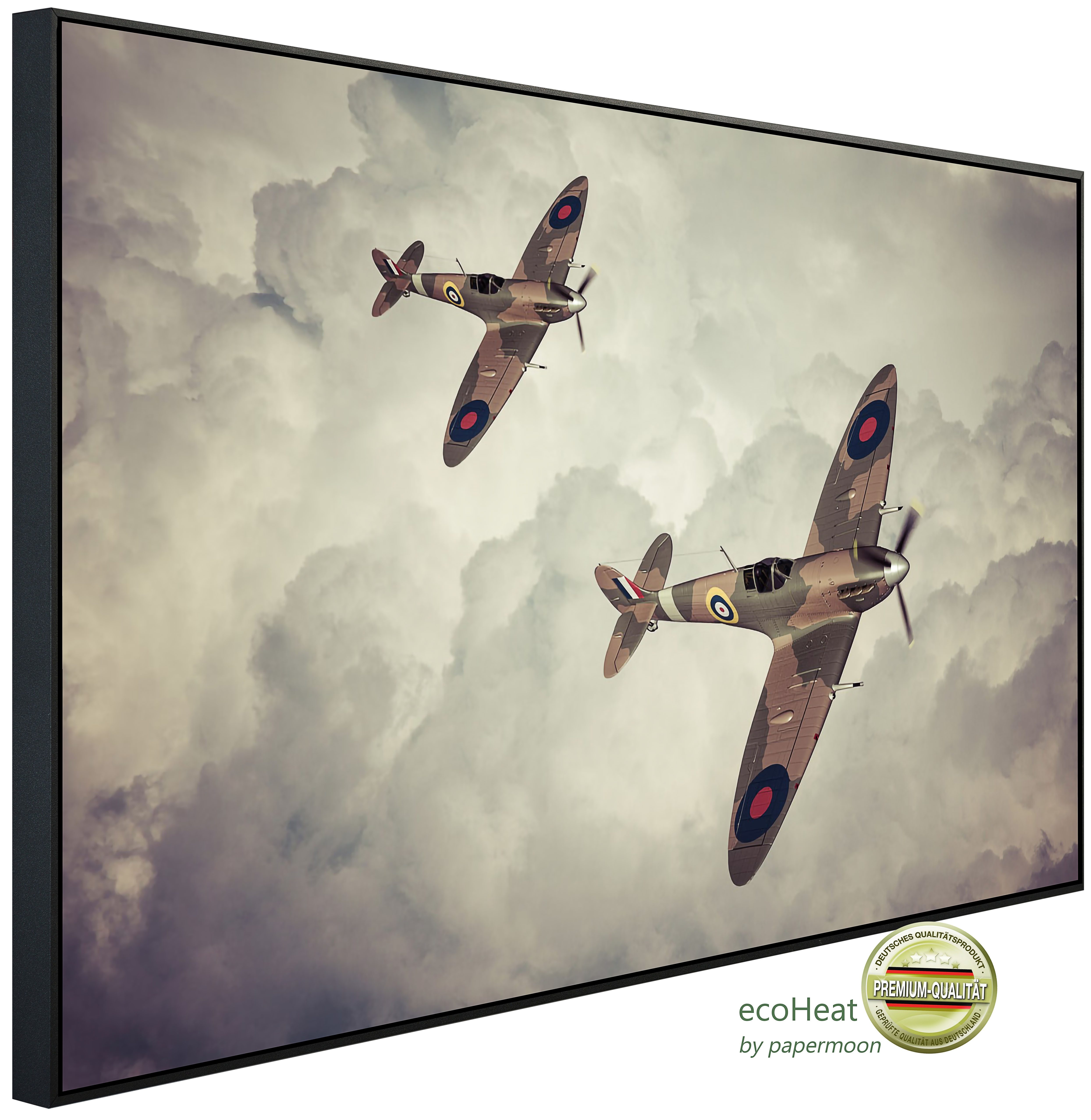 Infrarotheizung INFRAROT-BILD-HEIZUNG, Spitfires Vintage Artwork