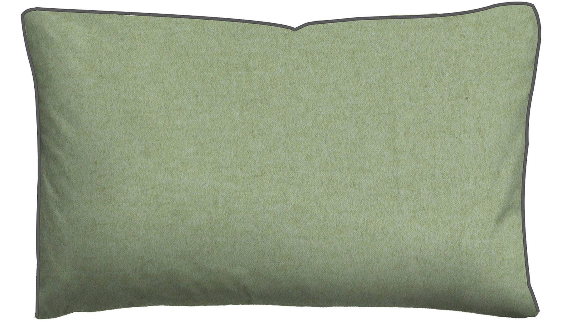 Biberna Kissenbezug 0840500 HERMAL Premium Biber Melange-Flanell 100% Baumwolle, (1 Stück), Kissenhülle, wärmend & weich, Reißverschluss, Satinpaspel – Bild 4 von 5