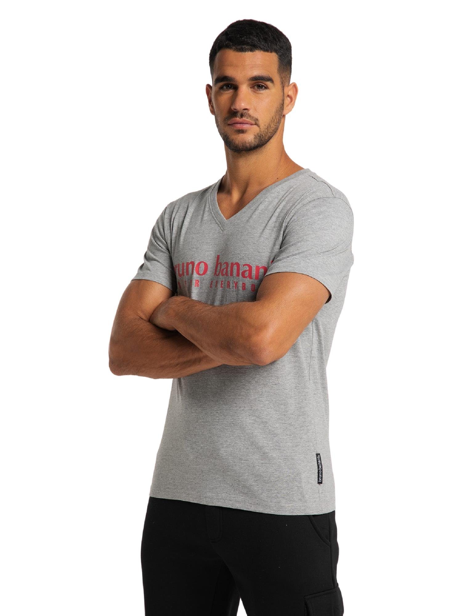 Bruno Banani T-Shirt PHILLIPS Grau Melange 