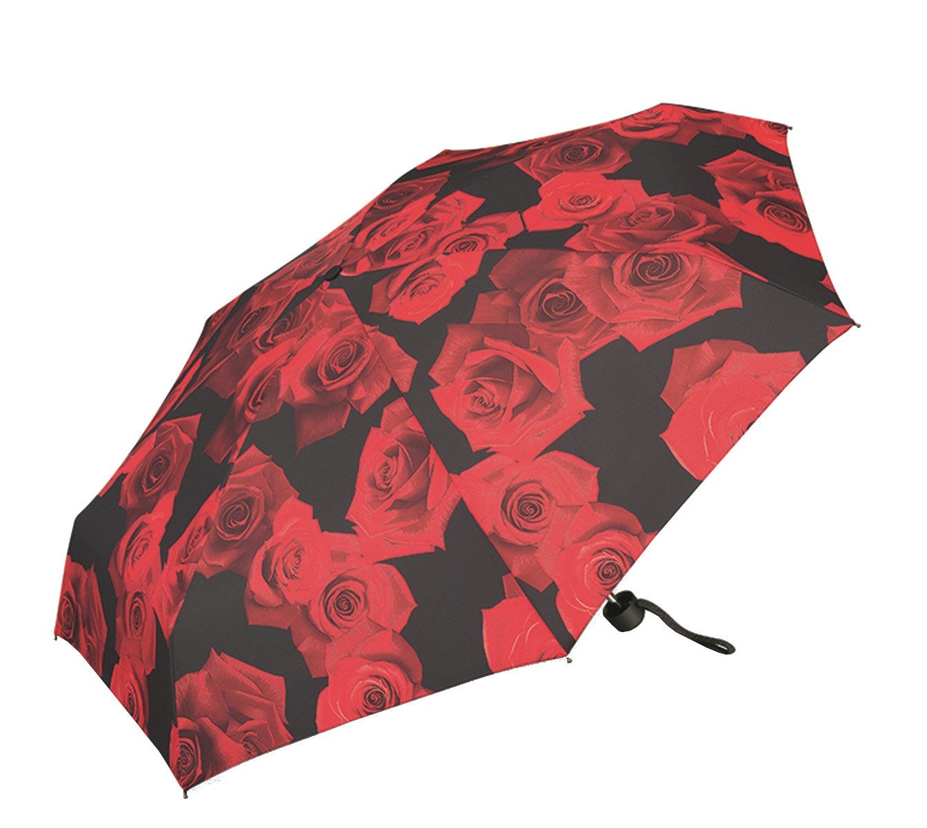 Taschenregenschirm Selection Petito Ultramini Regenschirm Manuell red rose