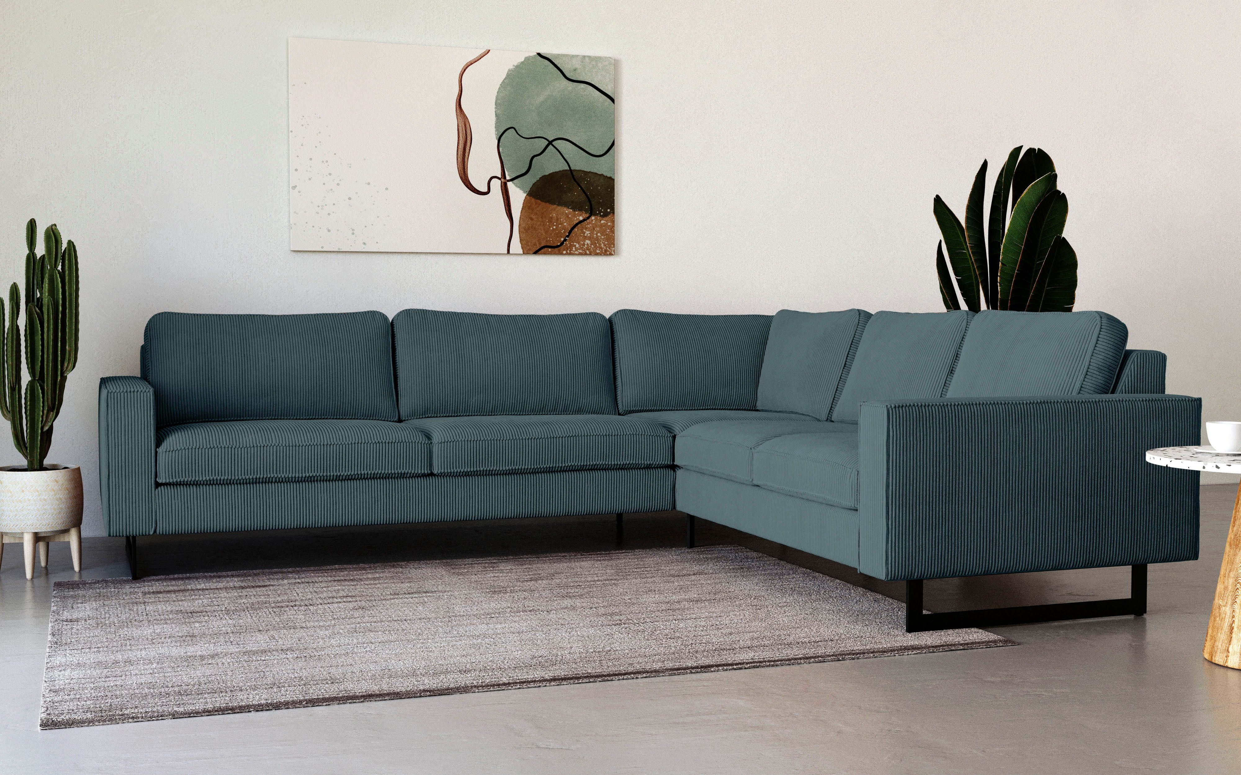 Places of Style Ecksofa Pinto, XXL, günstig online kaufen
