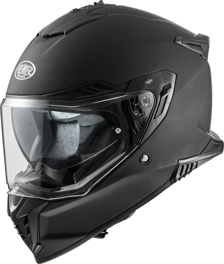 Premier Motorradhelm StreetFighter U9 BM Helm, integriertes Sonnenvisier,vorbereitet für Kommunikationssystem