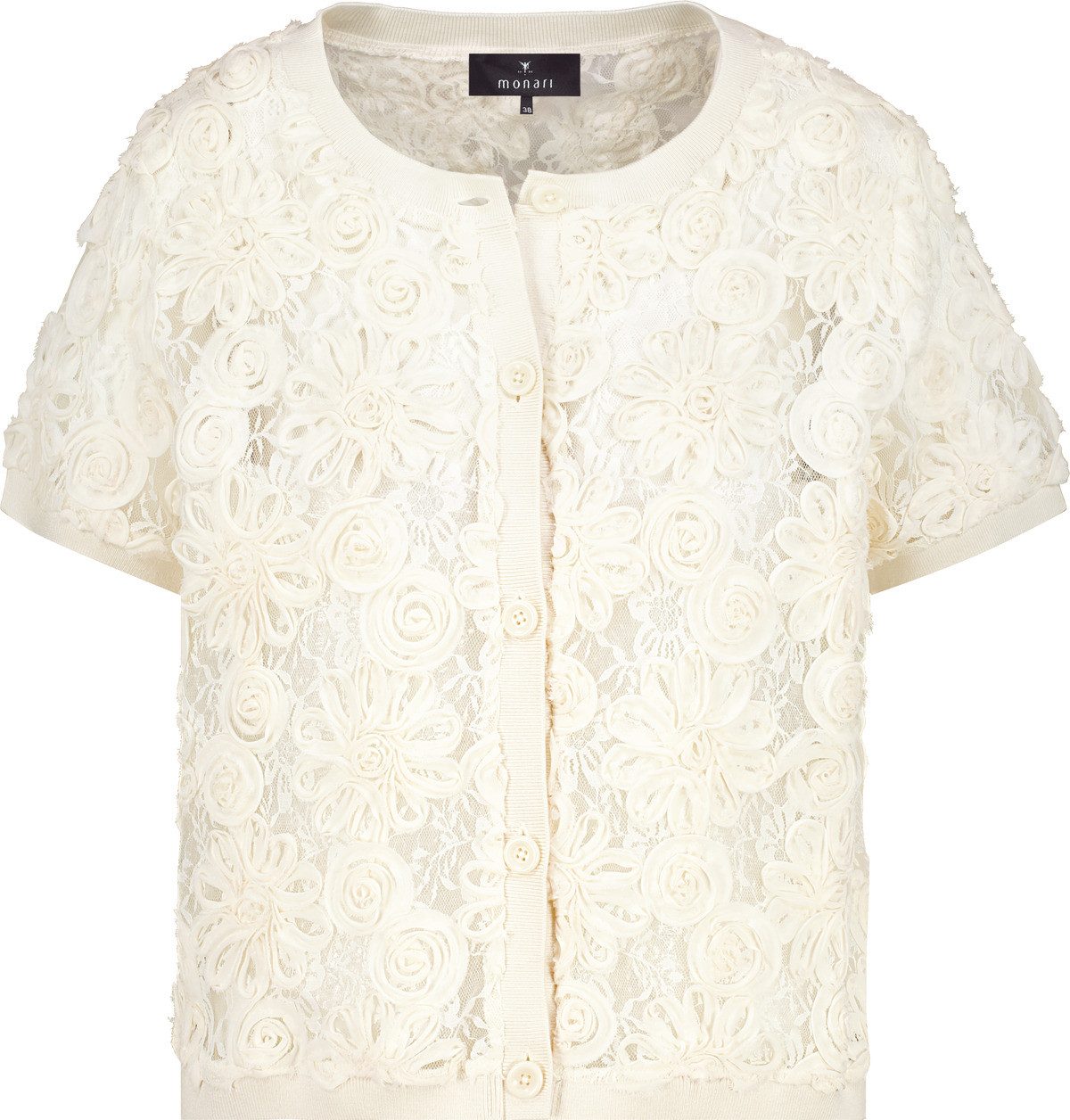 Monari Strickpullover Strickjacke