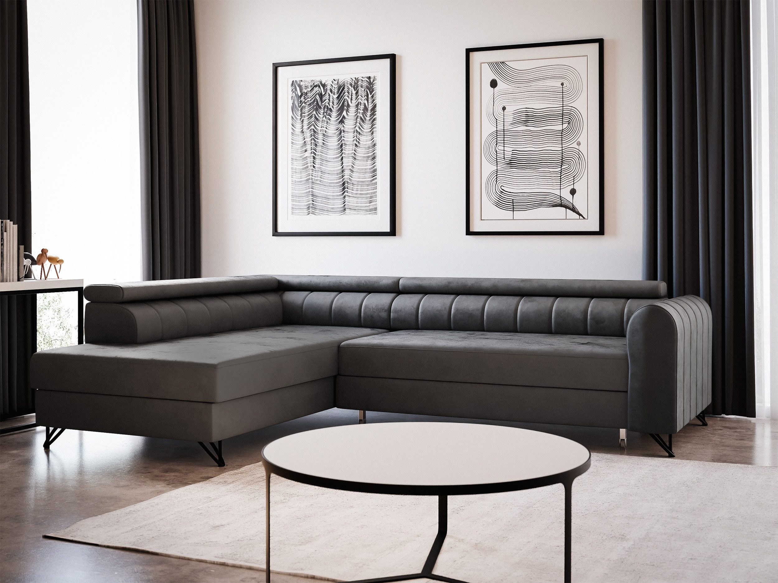 Sofnet Ecksofa Alice, mit Schlaffunktion und günstig online kaufen