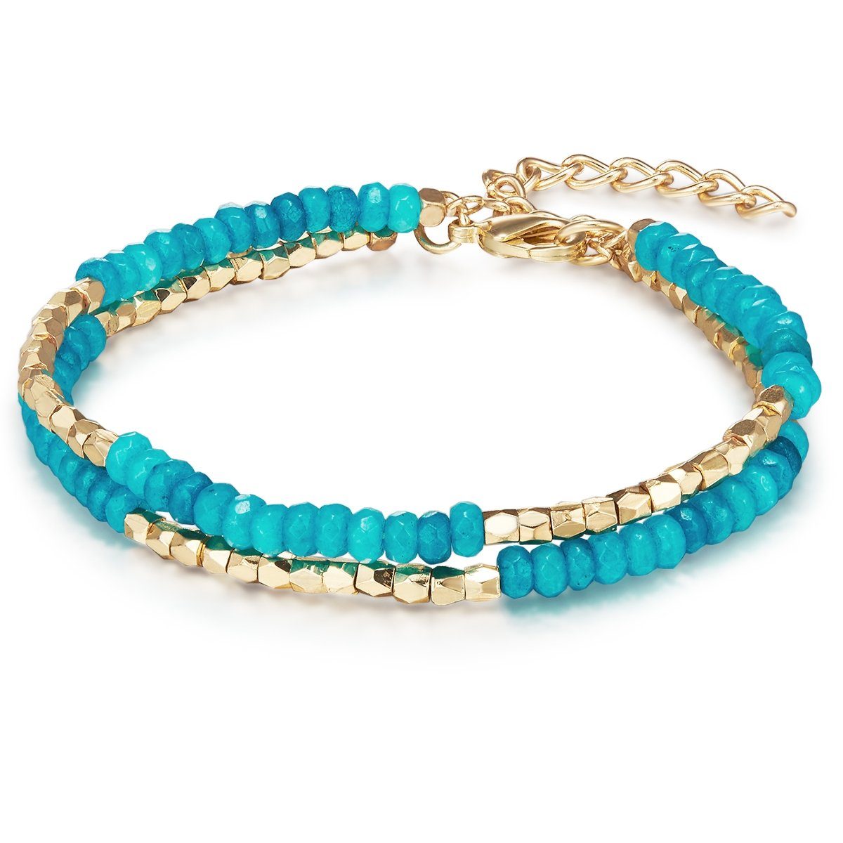 Lulu & Jane Armband gelbgold, Messing