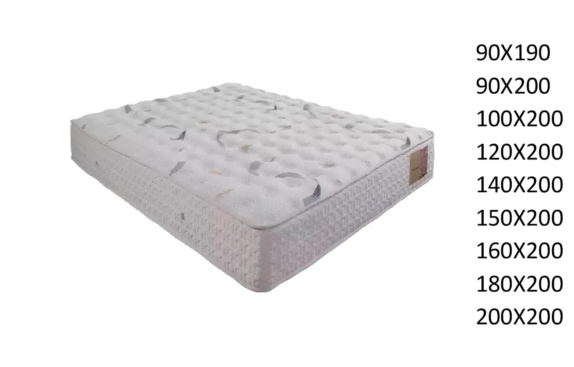 Boxspringmatratze Weiche Taschenfederkernmatratze von JVmoebel in Weiß, 25 cm hoch