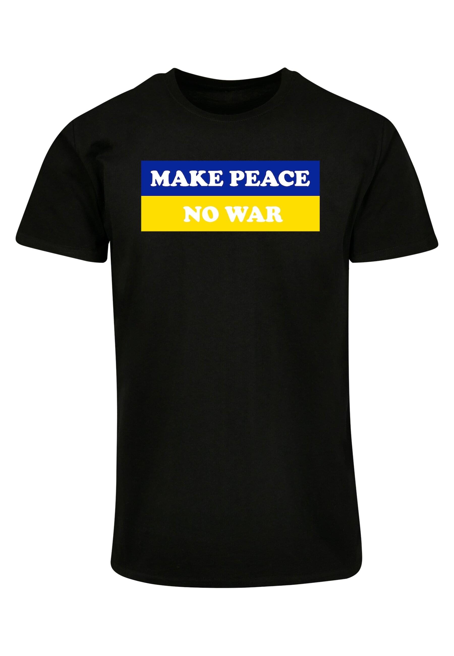 Merchcode T-Shirt Merchcode Herren Peace - Flag Words Basic T-Shirt (1-tlg)