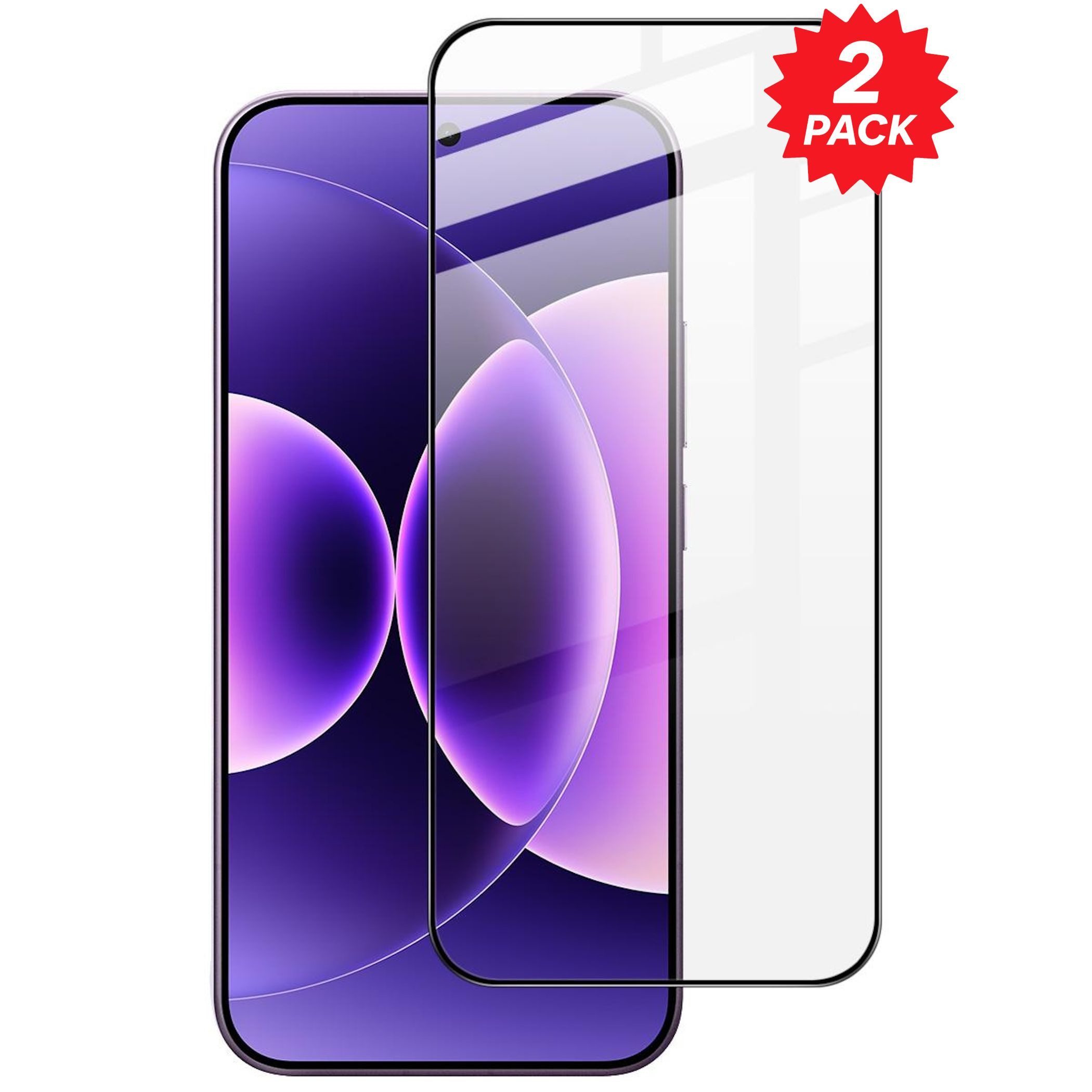 Wigento Handyhülle Für Xiaomi 17 Pro Max 2x 3D Premium Full 0,3mm Hart Glas Schutzglas, Spar Set 3D Full Display Schutz Glas