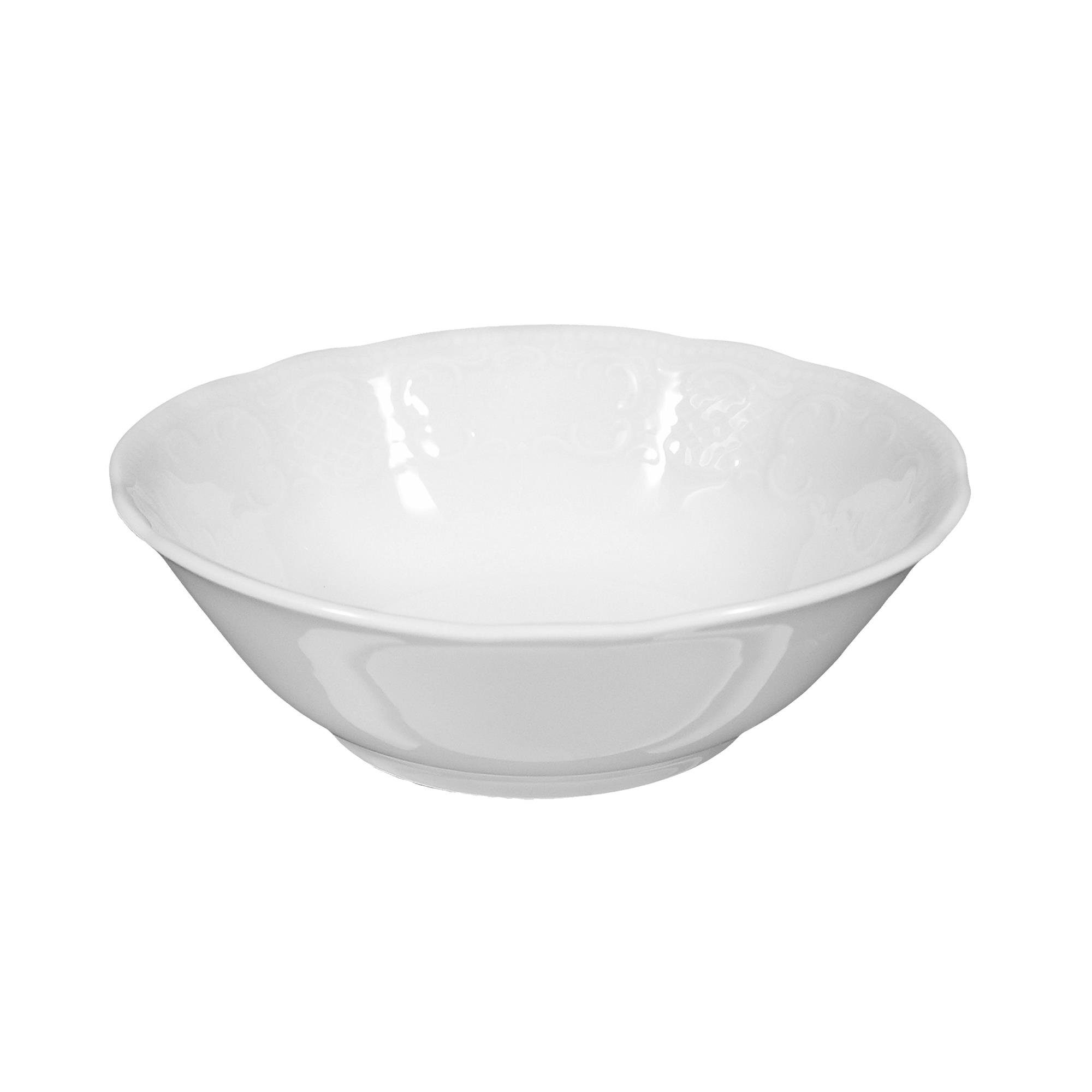 Seltmann Weiden Geschirr-Set Salatschüssel rund 15 cm 4 Stück Salzburg weiss, Porzellan