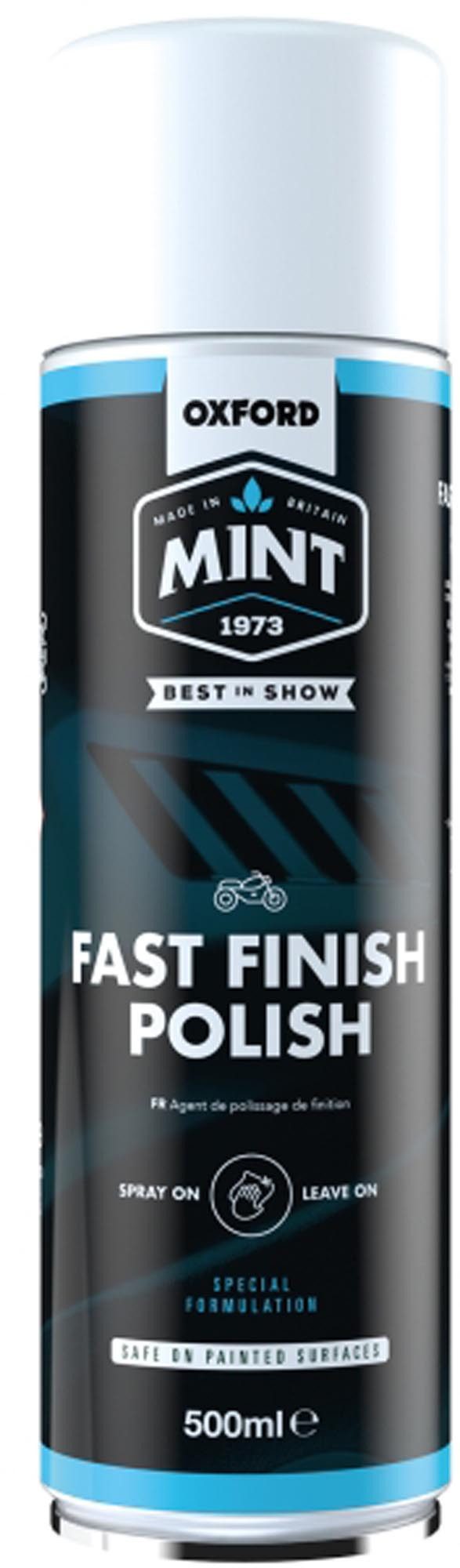 OXFORD Motorradhose Mint Schnellglanz-Poliermittel 500ml wasserabweisend