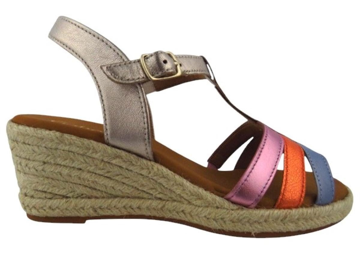 Gabor Comfort Metallic multi Sandalette