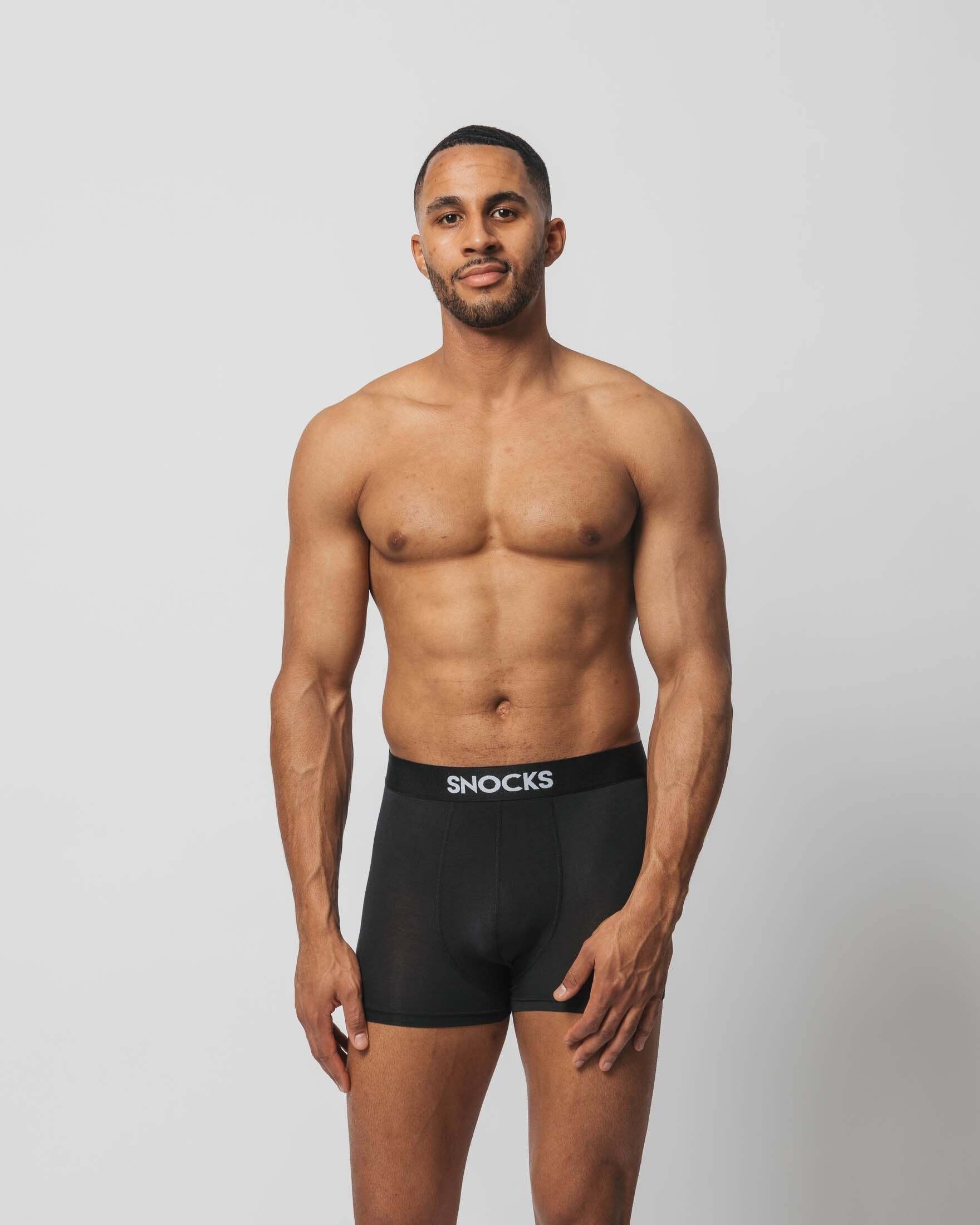 SNOCKS Boxershorts aus Modal (TENCEL) Enge Herren Unterhose (3-St) besonders weich und angenehm auf der Haut – Bild 5 von 5