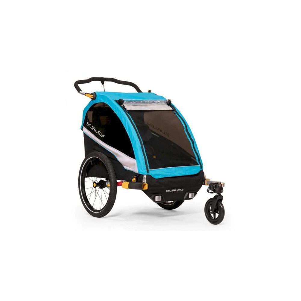 Burley Fahrradkinderanhänger Kinderanhänger D`Lite - Farbe: aqua [Kinderanhänger]