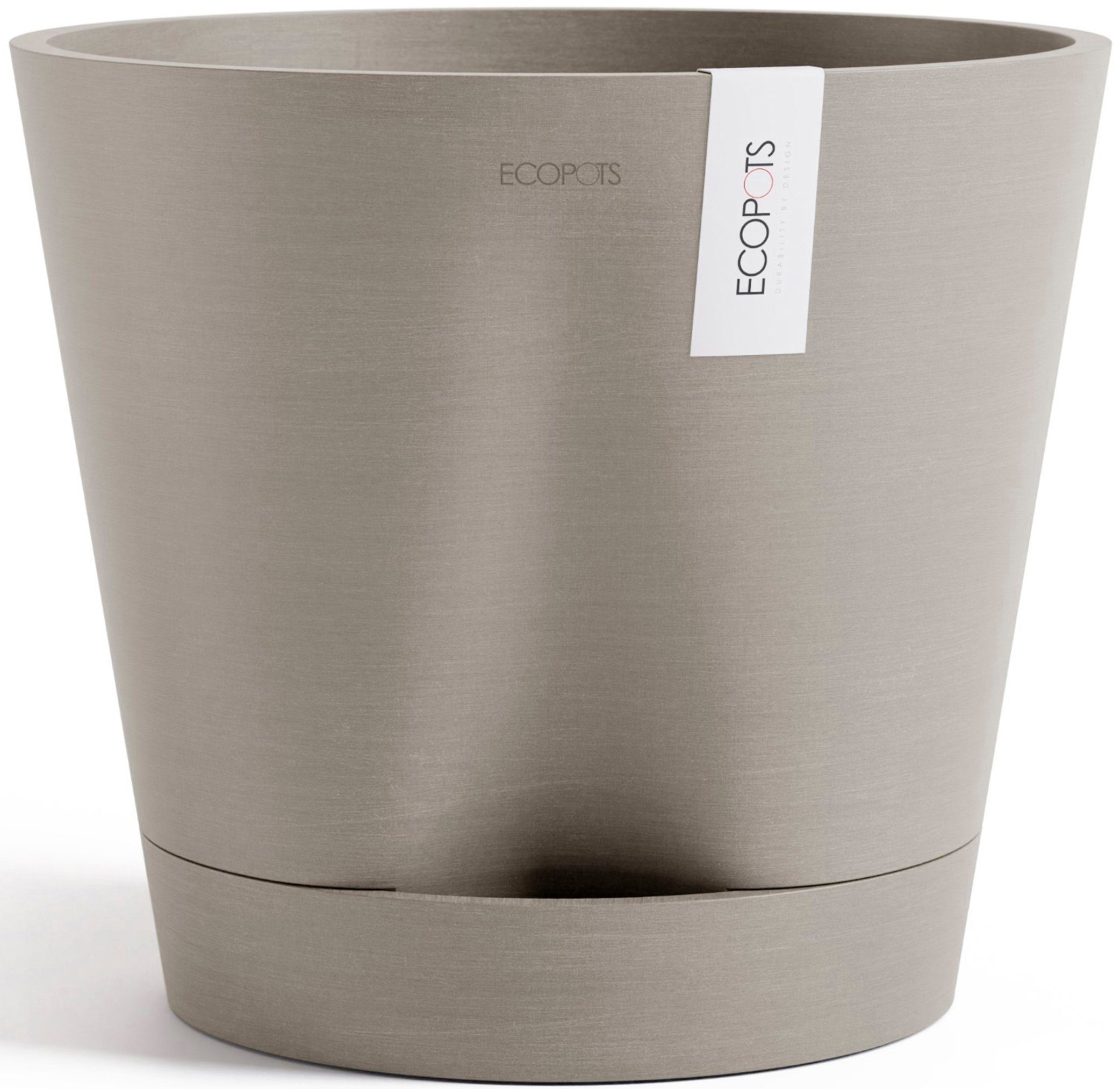 ECOPOTS Blumentopf Venice 2 30 Taupe, für den Innenbereich günstig online kaufen