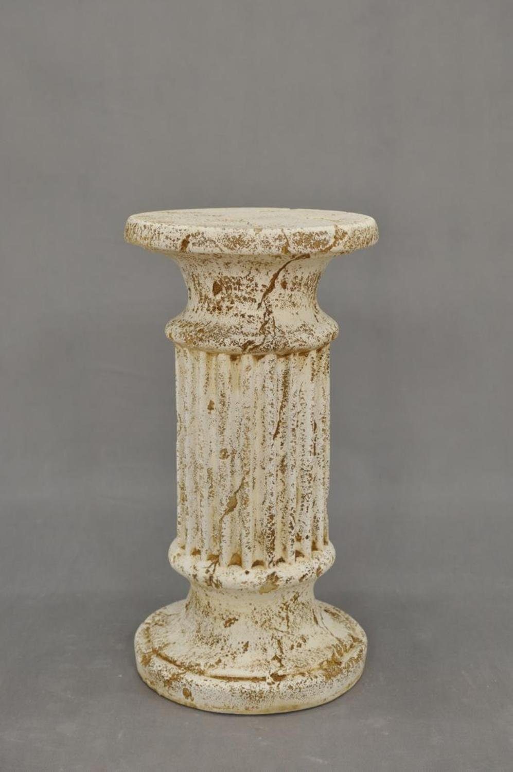JVmoebel Skulptur Säule Marmor Stil Dekoration Säulen Statue Ständer Deko 1642