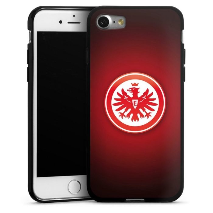 DeinDesign Handyhülle Eintracht Frankfurt Offizielles Lizenzprodukt Wappen Apple iPhone SE (2022) Silikon Hülle Bumper Case Handy Schutzhülle
