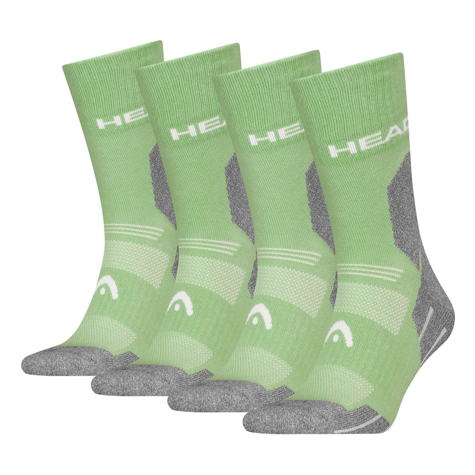 Head Wandersocken Hiking All Climates Crew Socks (2-Paar) mit gepolsterter Sohle