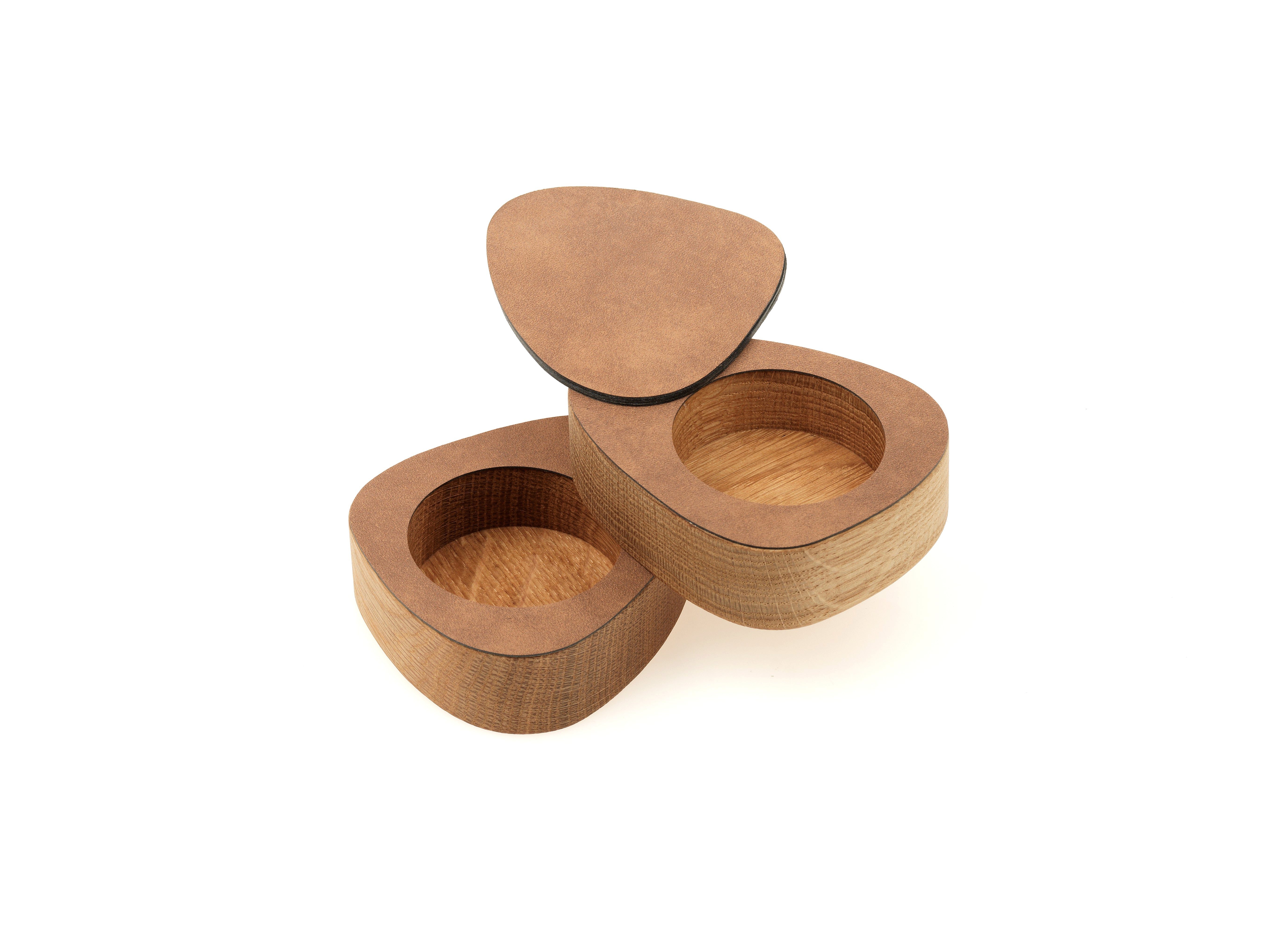 LIND DNA Salz- / Pfefferstreuer LIND DNA Curve Salz & Pfeffer 2er Set Nupo